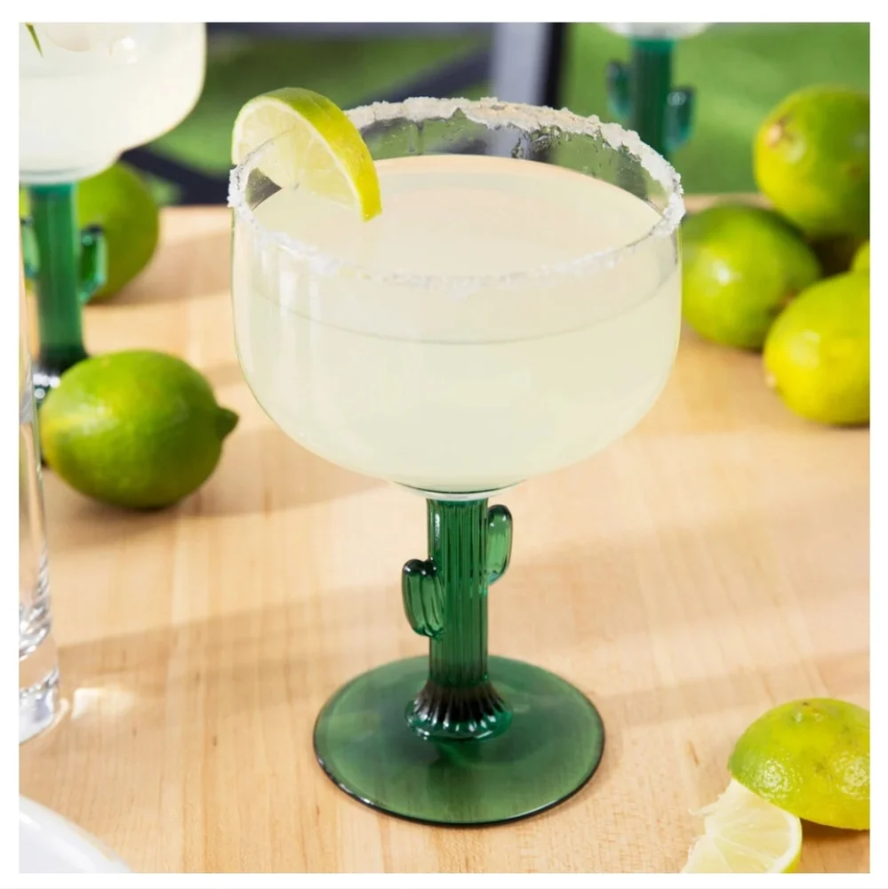 Libbey Cactus Margarita Glass set of 3, 16 oz, price firm